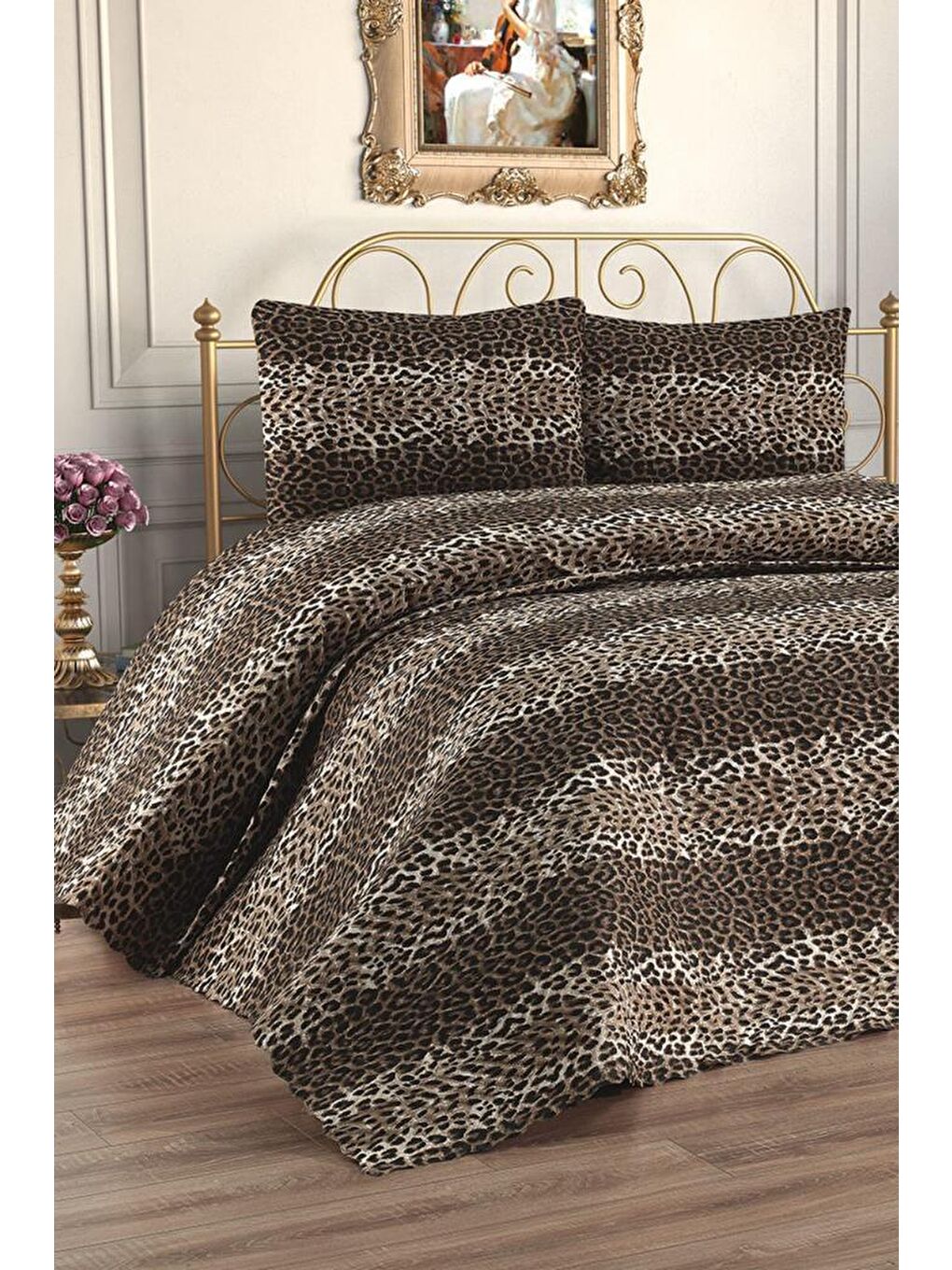 Karışık Ultrasonik Kapitoneli Çakıl Çift Kişilik Pike Takımı 195x235 cm