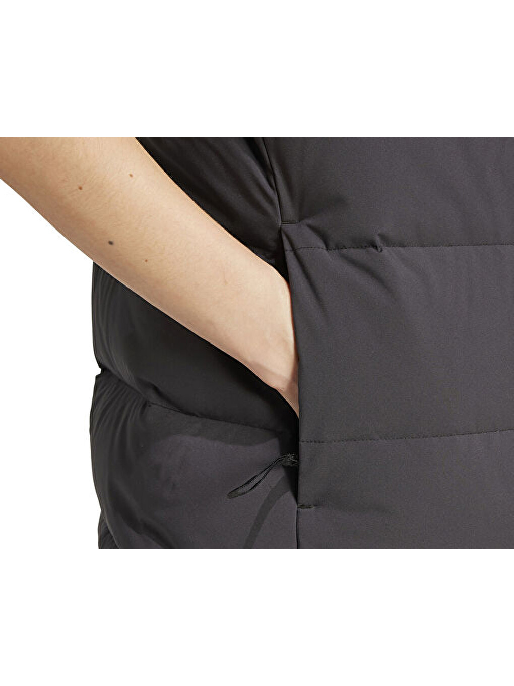 W Helionic Vest Kadın Günlük Yelek Ix8868 Gri-5