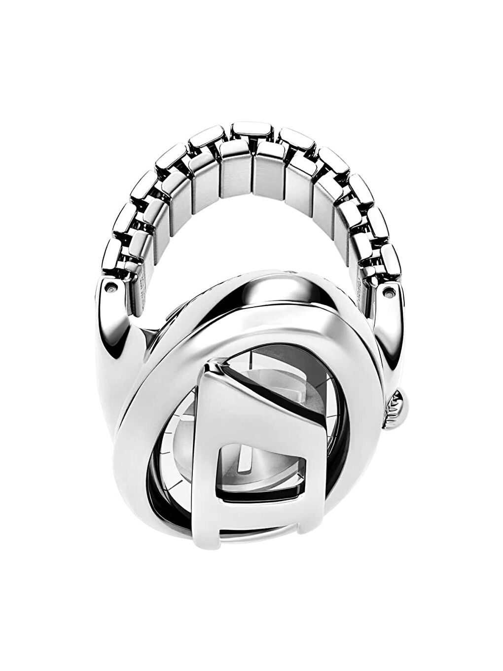 Gri DZ5623 Kadın Yüzük Saat-1