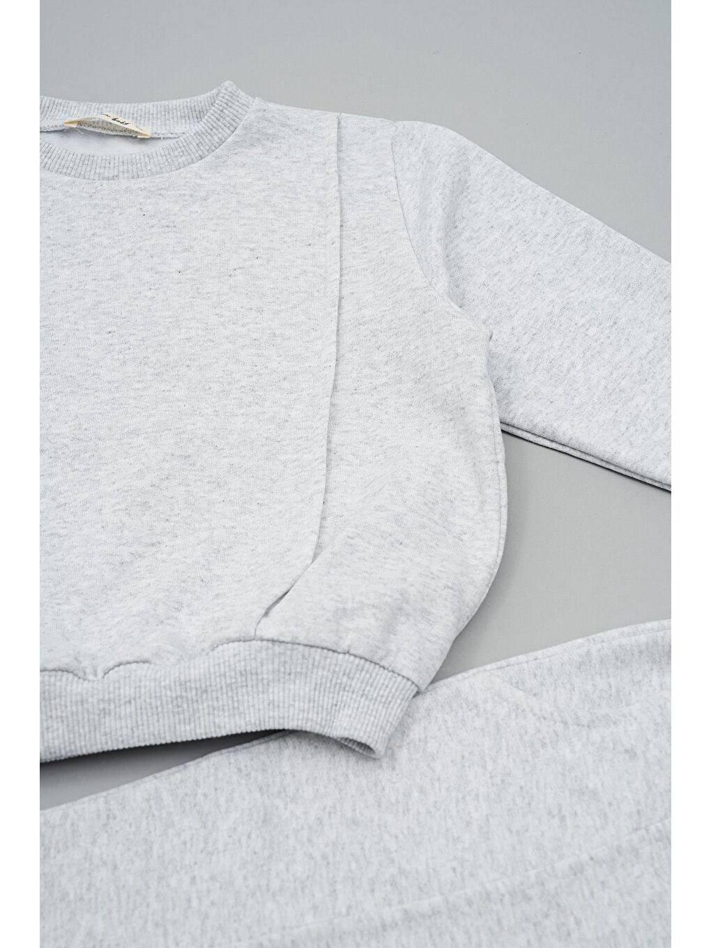 Çıma Detaylı Gri Alt Üst Takım-3