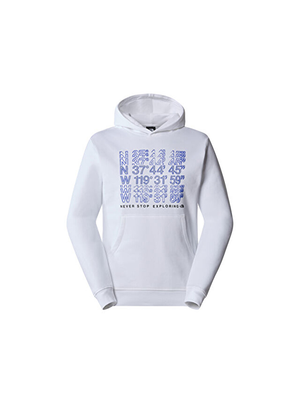 M Ss24 Coordinates Hoodie Erkek Günlük Sweatshirt Nf0a87eafn41 Beyaz