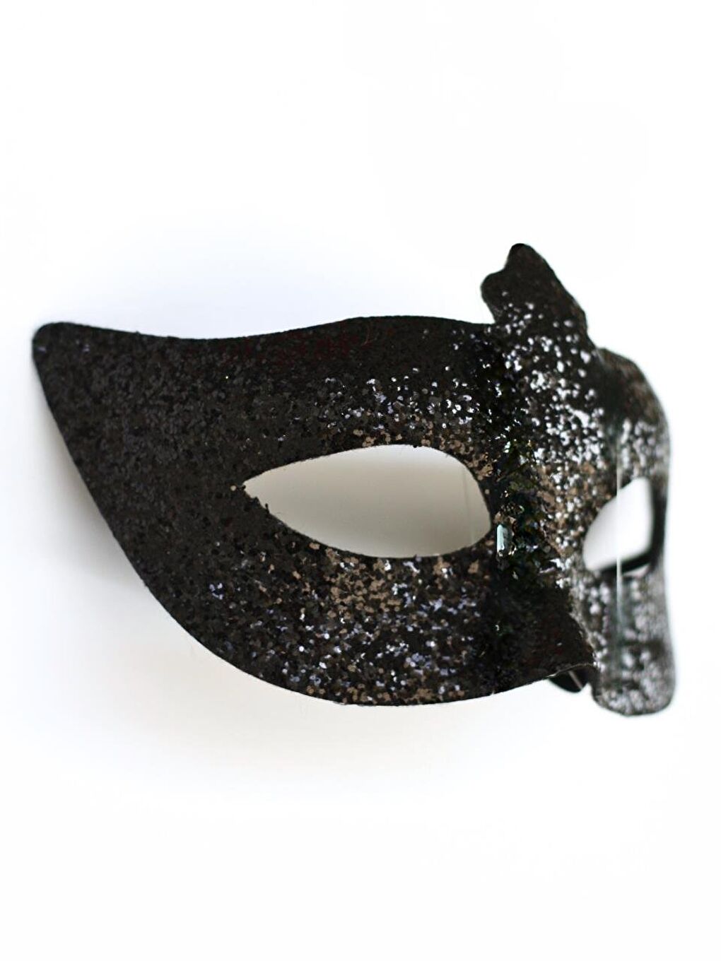 Simli Parti Maskesi Balo Parti Kostüm Aksesuarı Maske Siyah-1