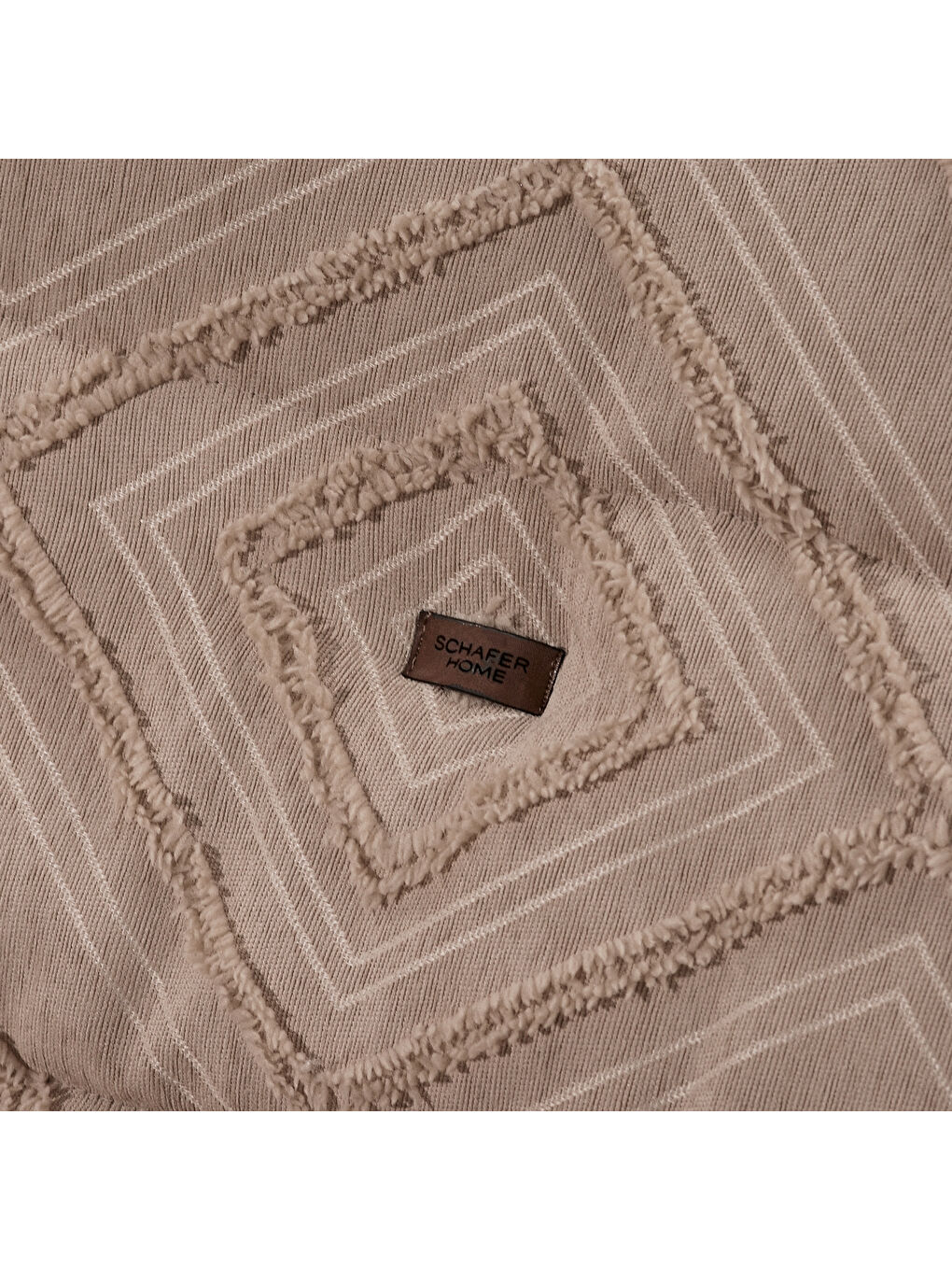 Home Mona Çift Kişilik Şönil Yorgan Seti 6 Parça-Bej-1