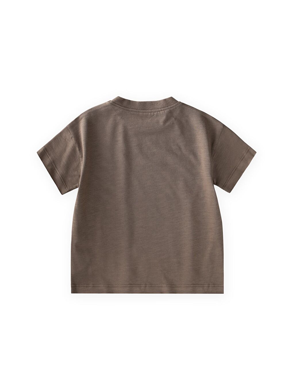 Bej T-Shirt 1-8 Yaş Vizon-1