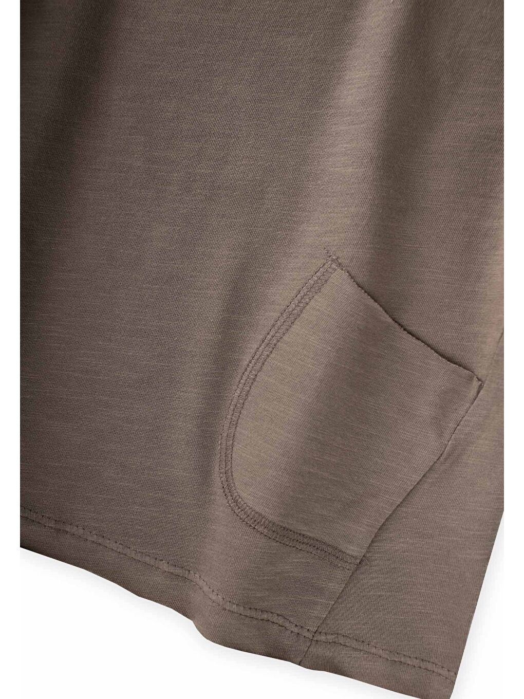 Bej T-Shirt 1-8 Yaş Vizon-2