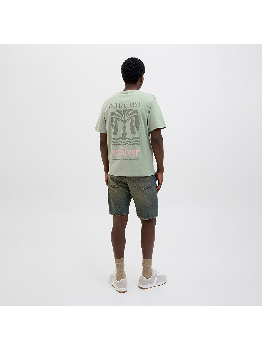 Ames Rlx Erkek Yeşil Yuvarlak Yaka Tişört-2