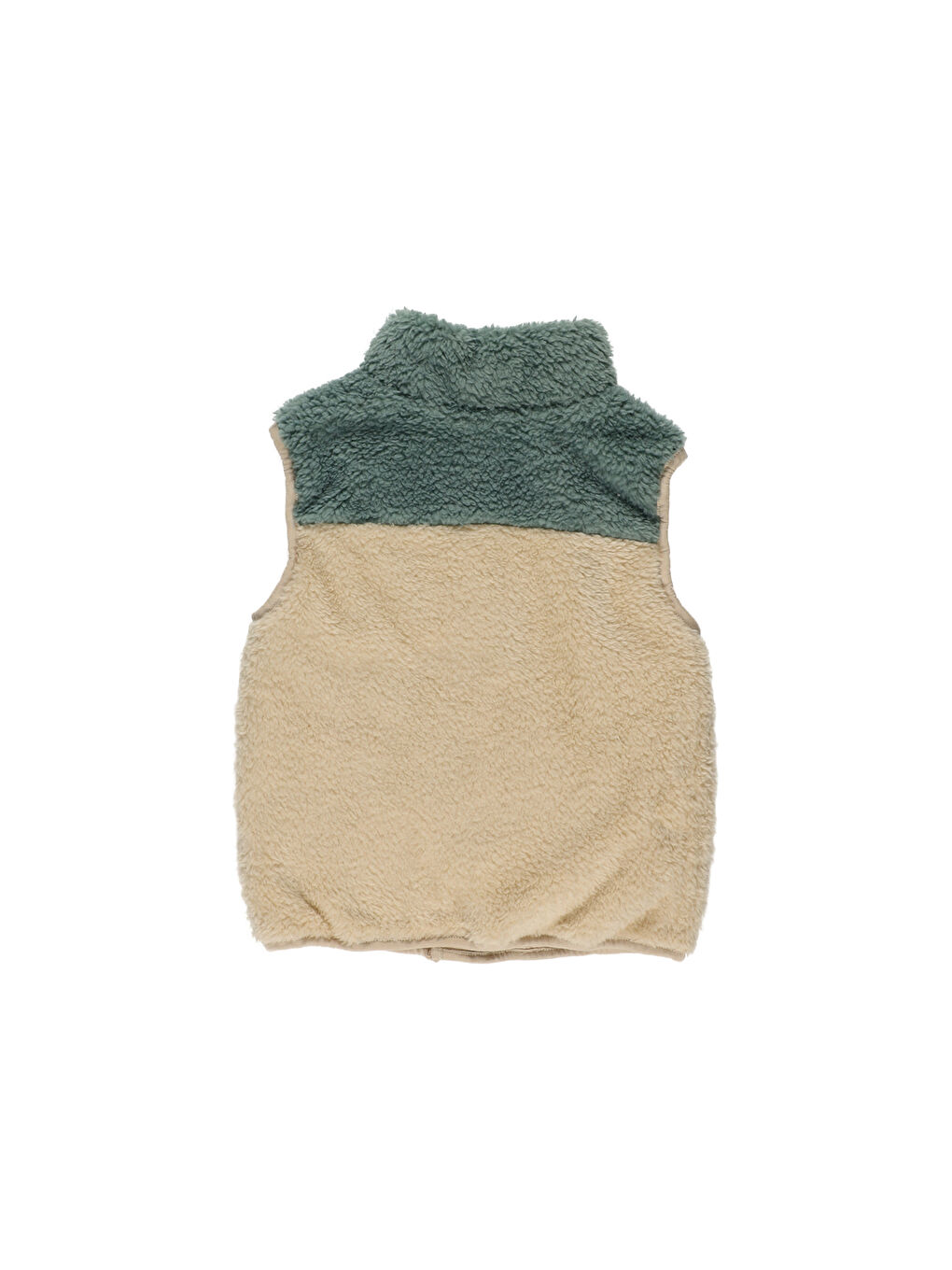 Yeşil Erkek Çocuk Pelüş Yelek-1