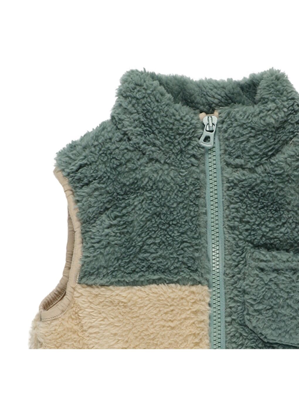 Yeşil Erkek Çocuk Pelüş Yelek-2