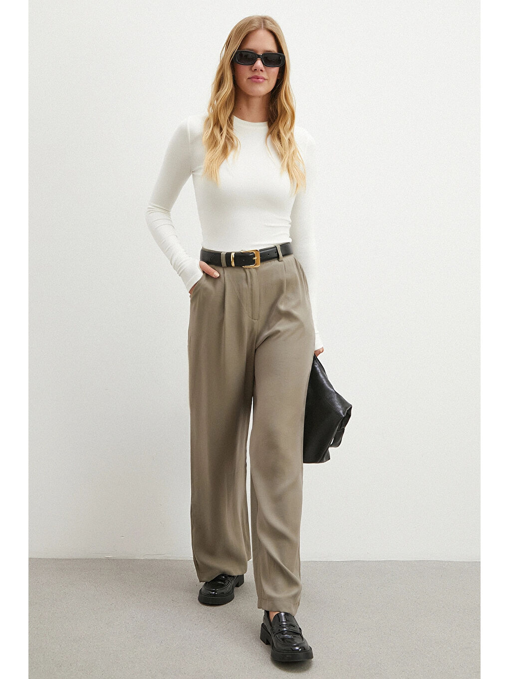 Modal Palazzo Pantolon Haki-2