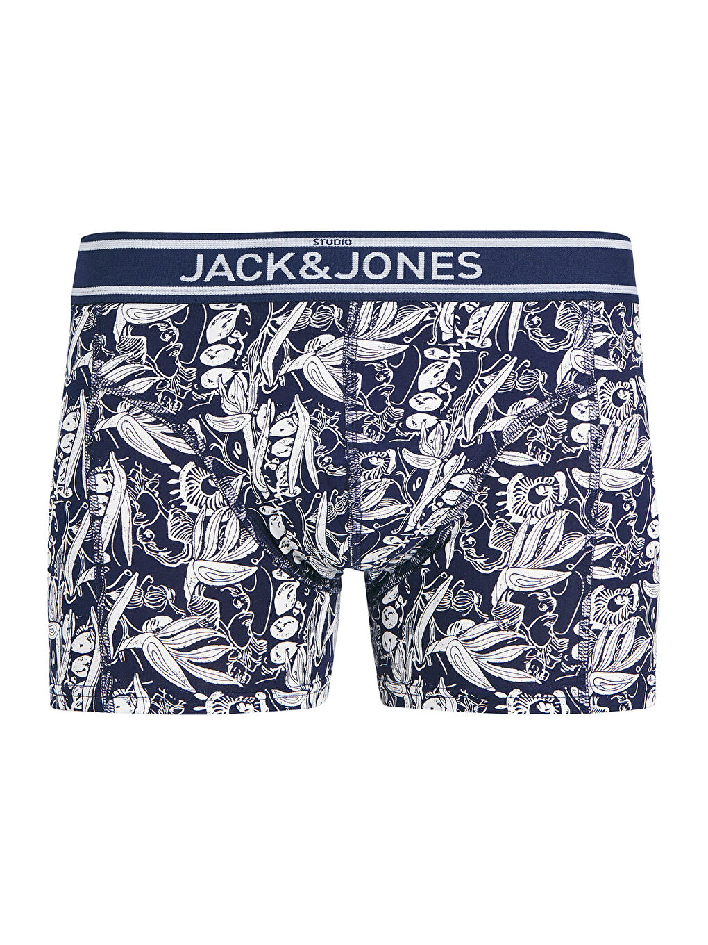 Karışık Retro Flower 3'lü Paket Erkek %100 Pamuk Boxer-1