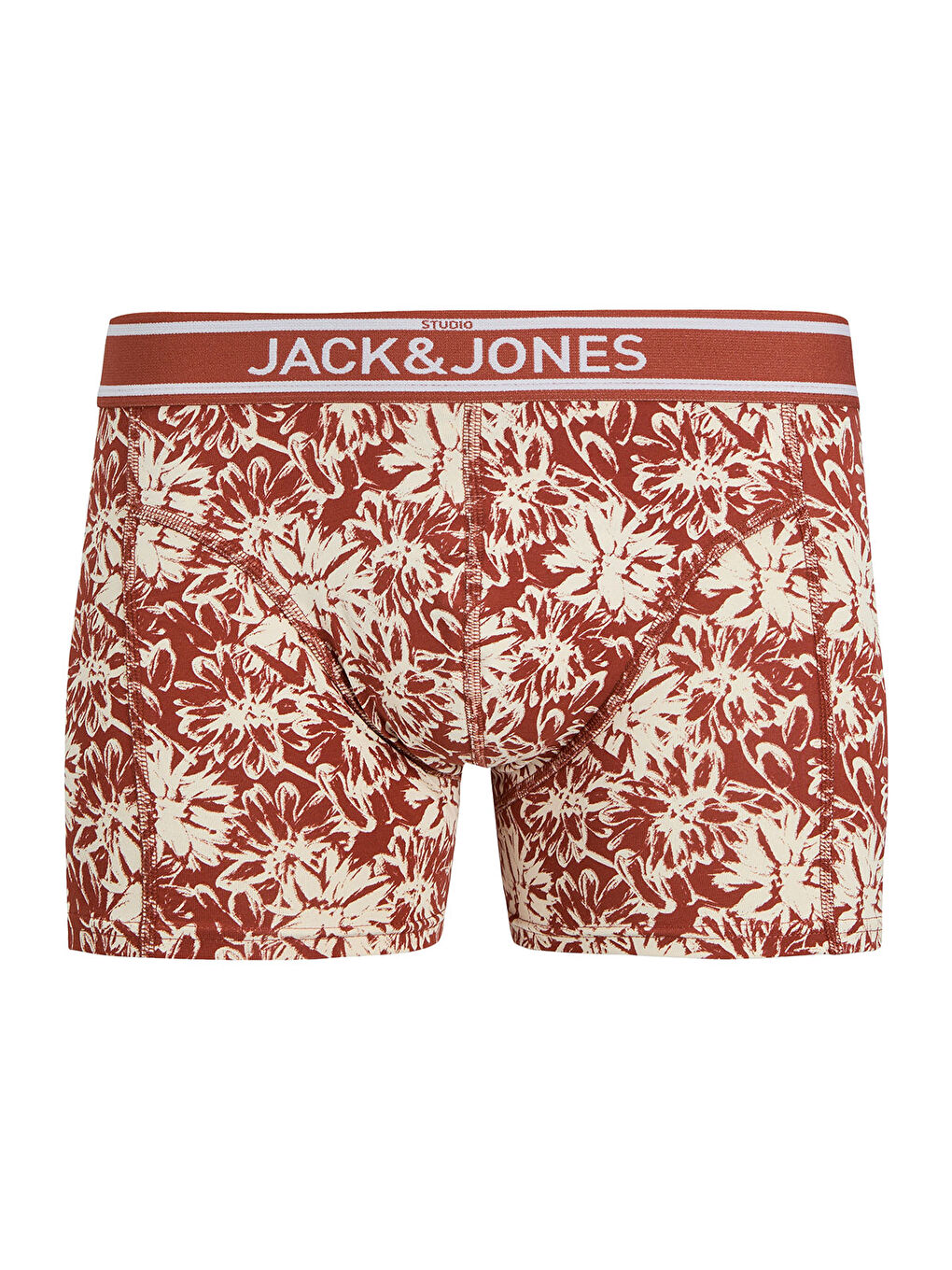 Karışık Retro Flower 3'lü Paket Erkek %100 Pamuk Boxer-2