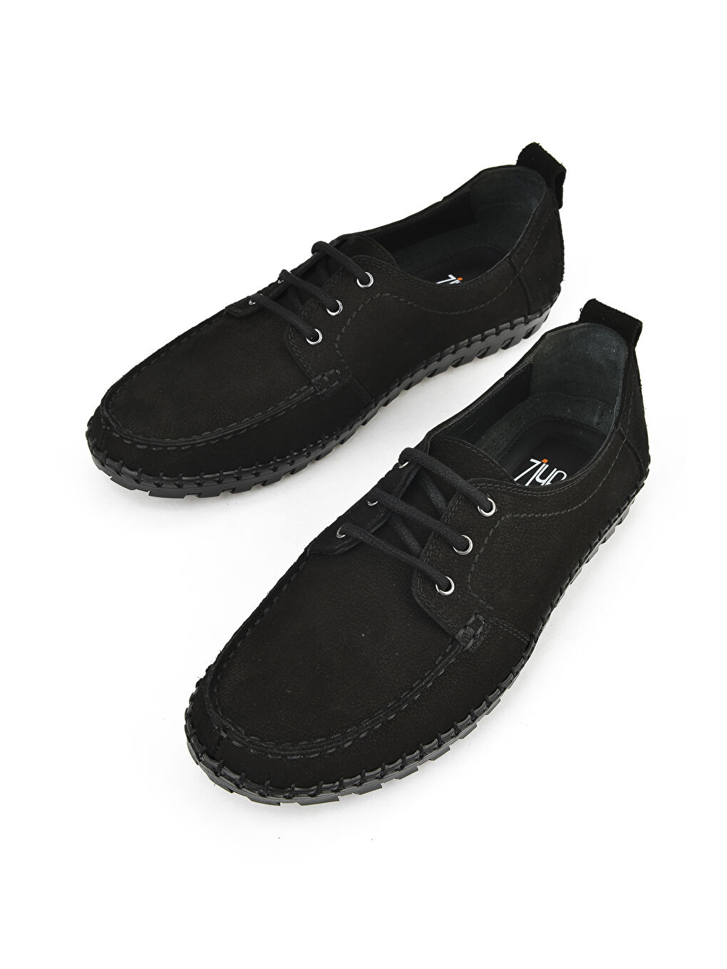 Erkek Hakiki Deri Ayakkabı 1511040ZY182322 Siyah-4