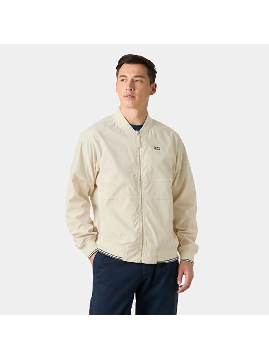 Bej Marine Bomber Jacket Erkek Mont HHA.54535.034