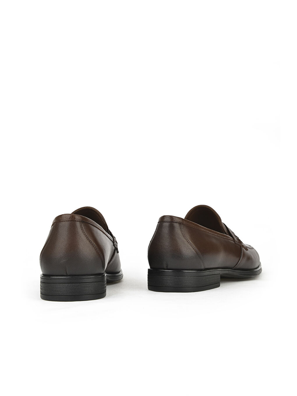 Kahverengi Erkek Hakiki Deri Ayakkabı 143745ZL4918 Kahve-2