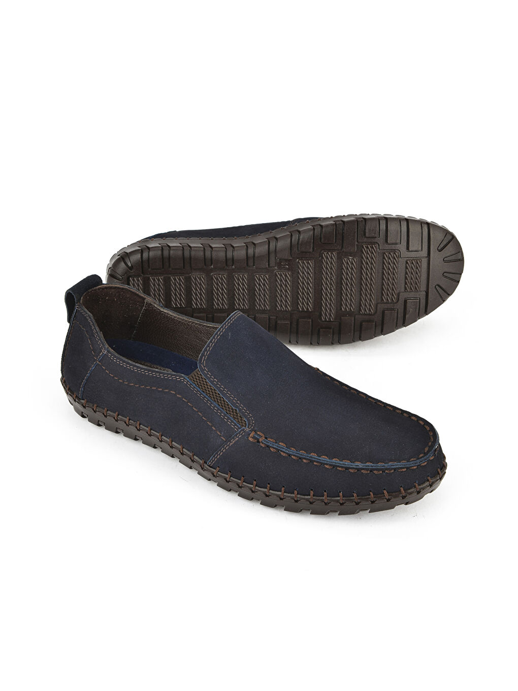 Erkek Hakiki Deri Ayakkabı 1511040ZY182312 Lacivert-3