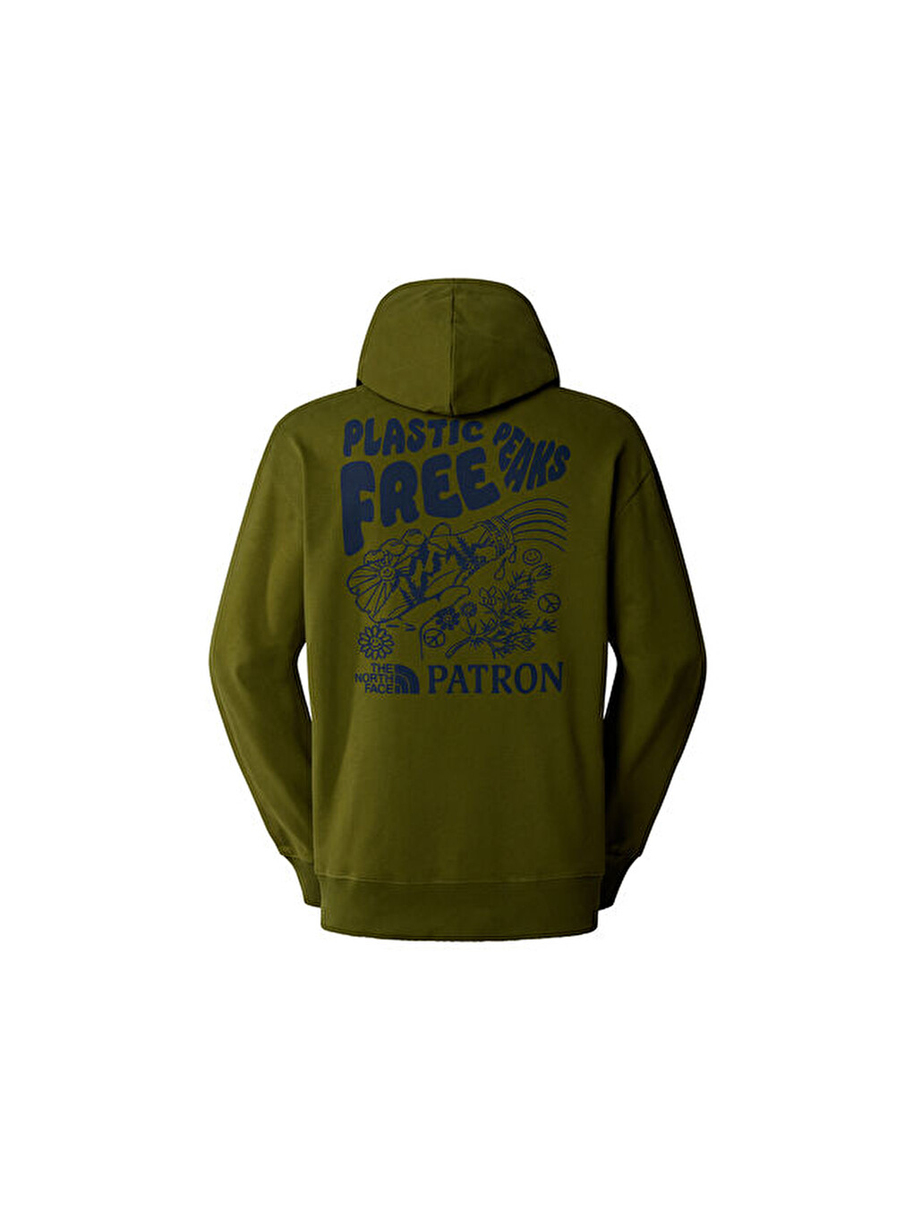 M Nature Hoodie Erkek Günlük Sweatshirt Nf0a87dvpıb1 Yeşil-1