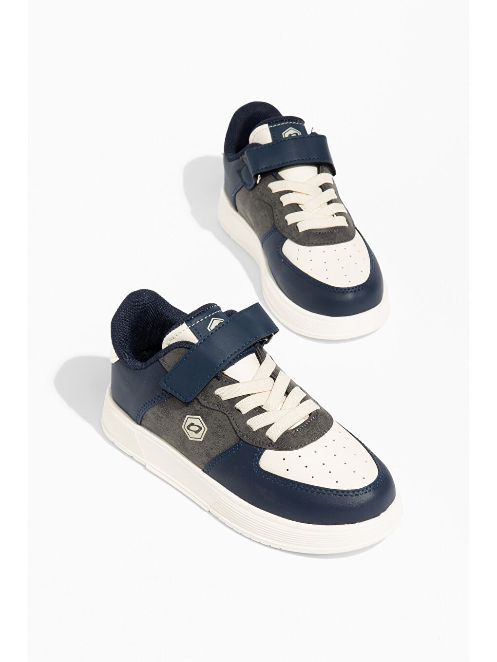 Lacivert D015 Günlük Ortopedik Unisex Çocuk Sneaker Spor Ayakkabı