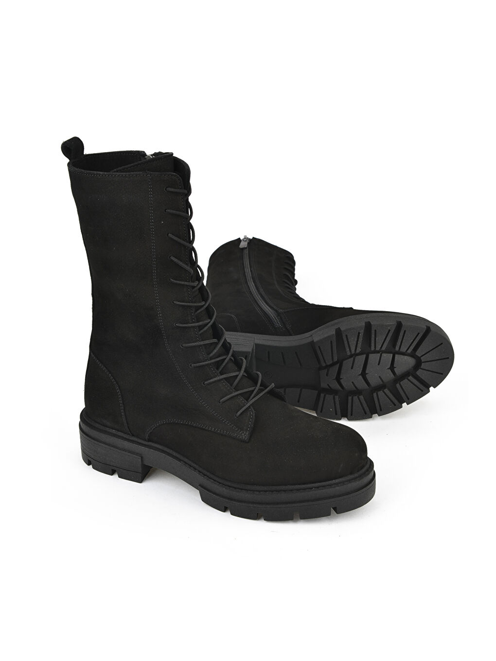 Kadın Hakiki Deri Bot 15319Z663582 Siyah-3