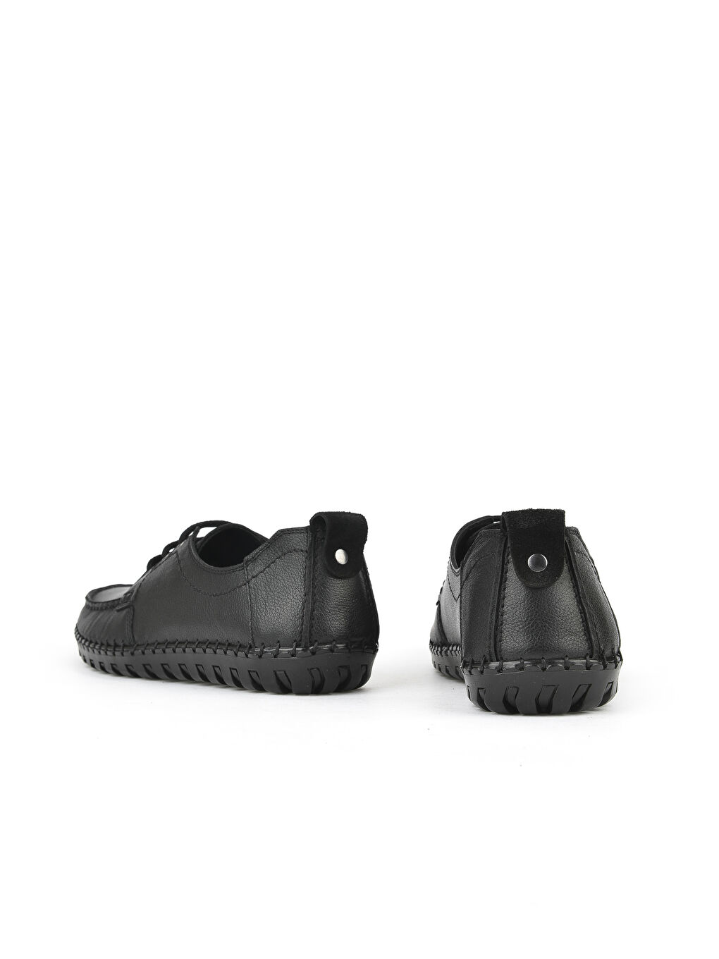 Erkek Hakiki Deri Ayakkabı 1511040ZY18232 Siyah-2