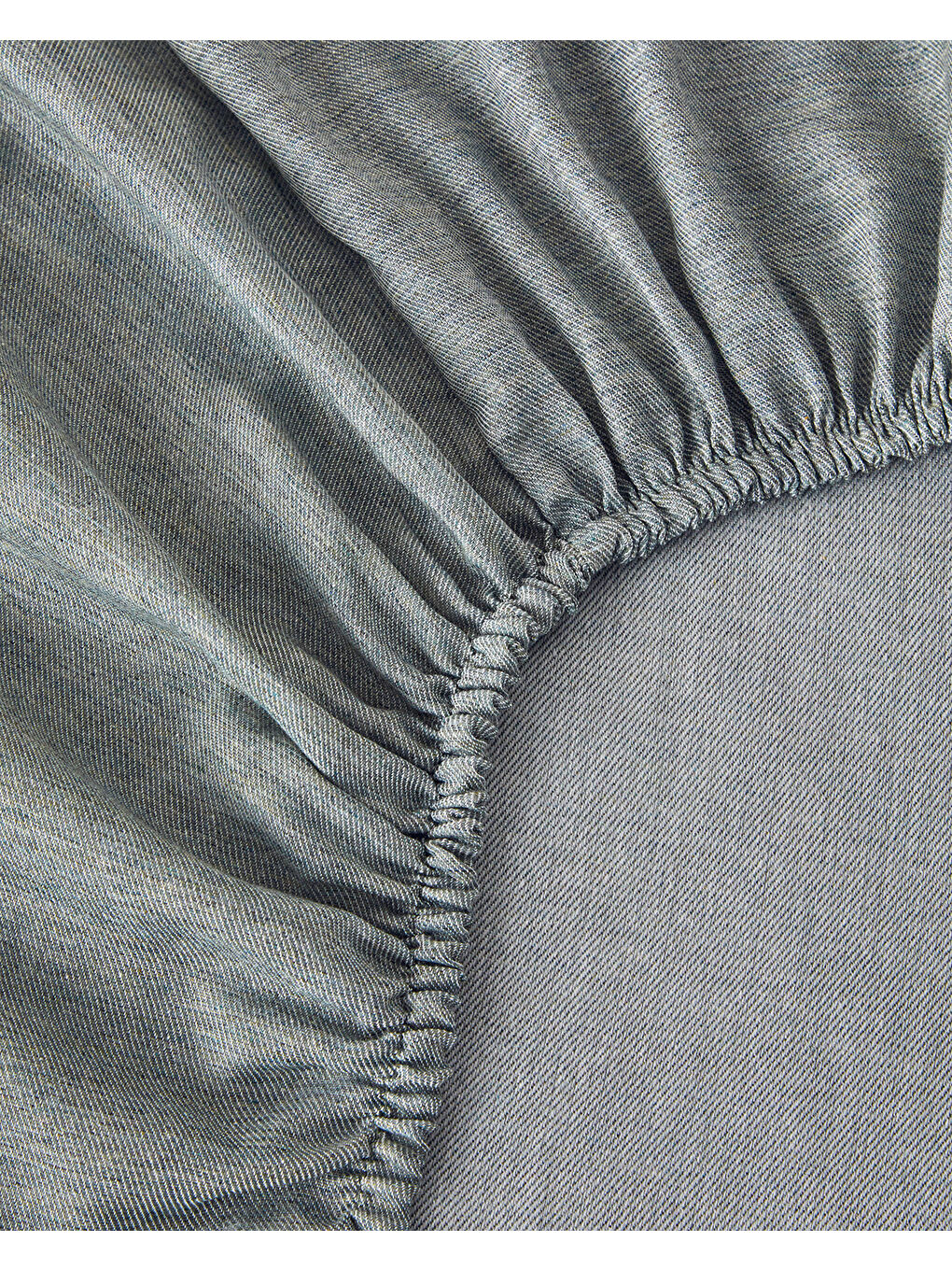 Pure Stripe İpliği Boyalı Tek Kişilik Nevresim Takımı 160x220 cm Yeşil-5