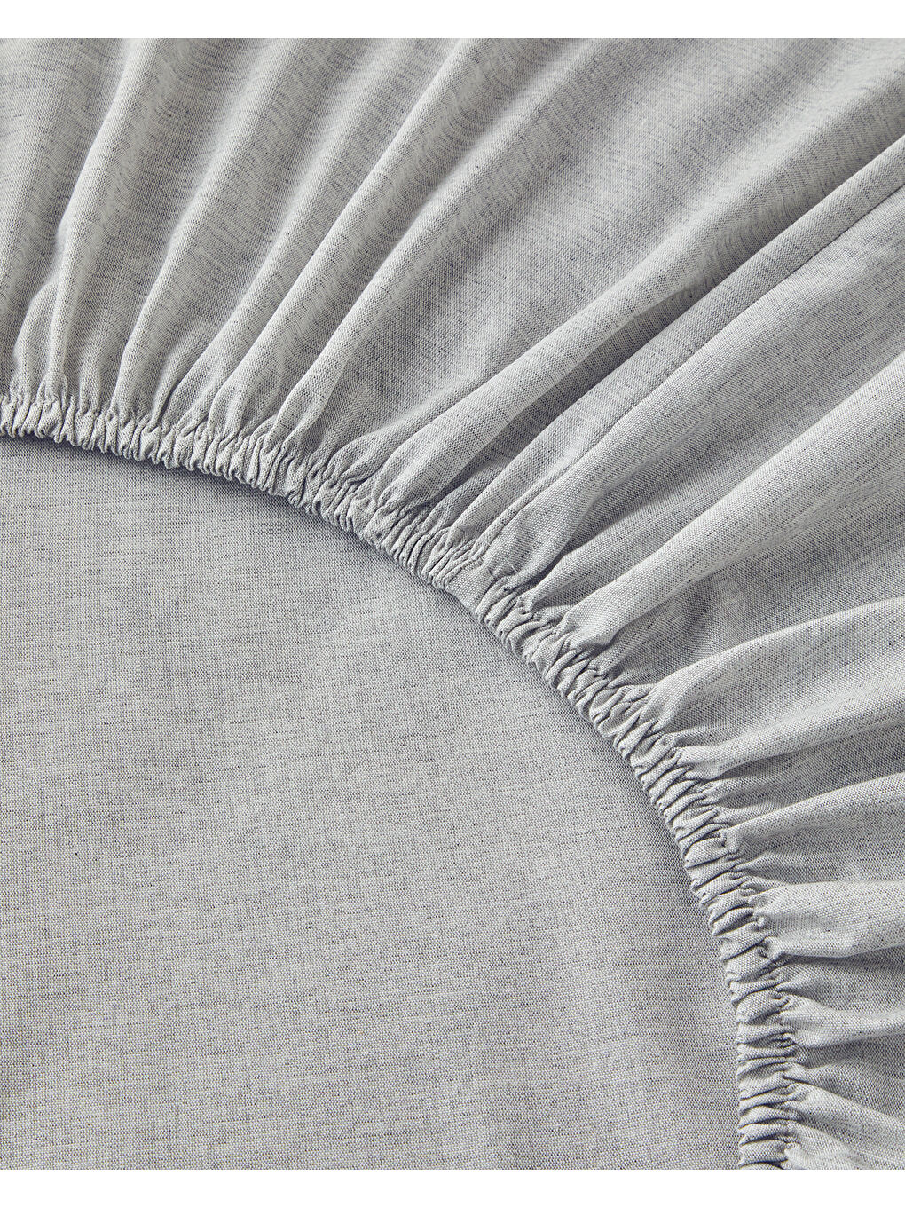 Pure Waffle İpliği Boyalı Çift Taraflı King Size Nevresim Takımı 240x220 cm Gri-6