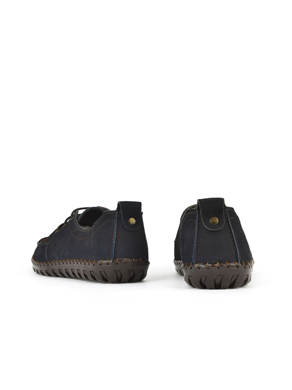 Erkek Hakiki Deri Ayakkabı 1511040ZY182322 Lacivert-2