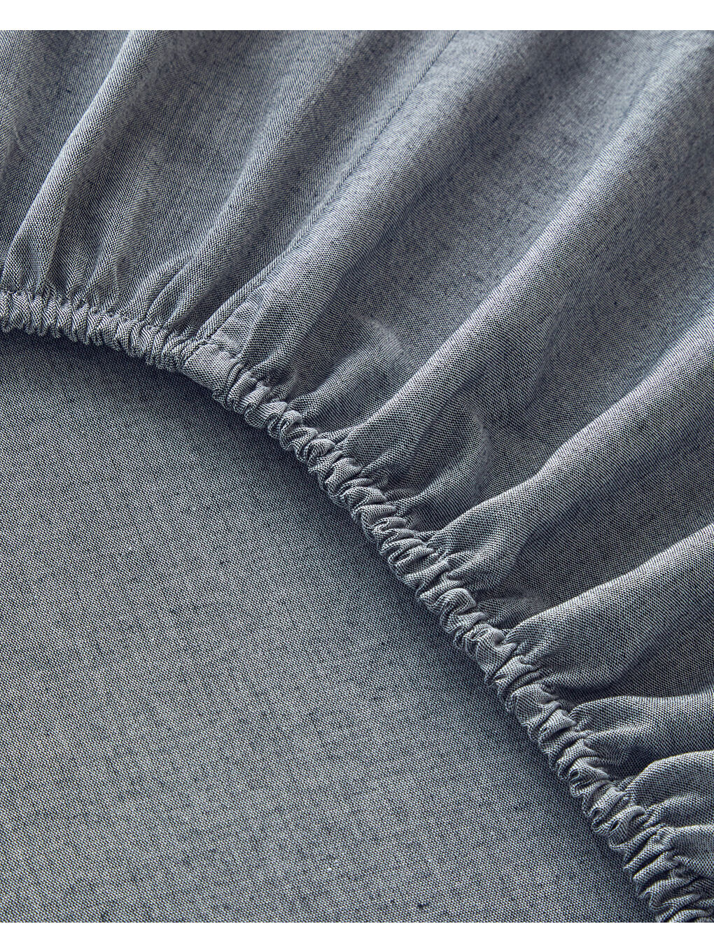 Pied de poule İpliği Boyalı Çift Taraflı King Size Nevresim Takımı 240x220 cm Siyah-6