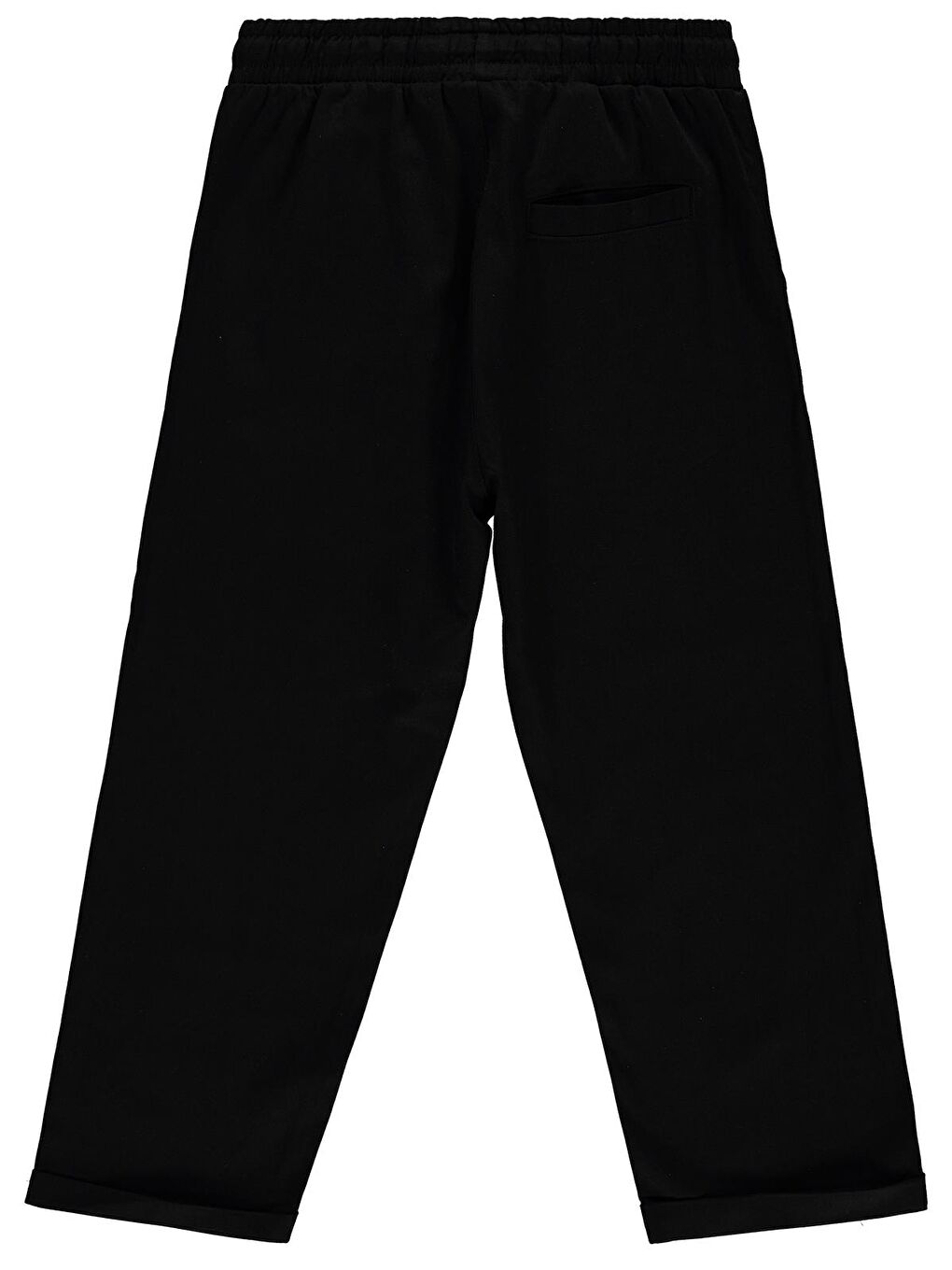 Boys Çift Cepli 6-9 Yaş Pantolon - Siyah 8-9 Yaş-1