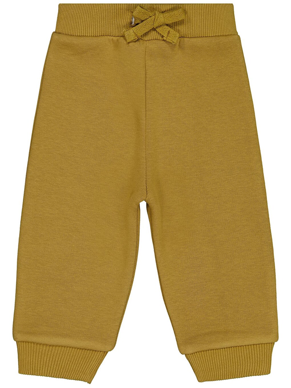 Kahverengi Baby Basic 6-18 Ay Eşofman Altı - Hardal