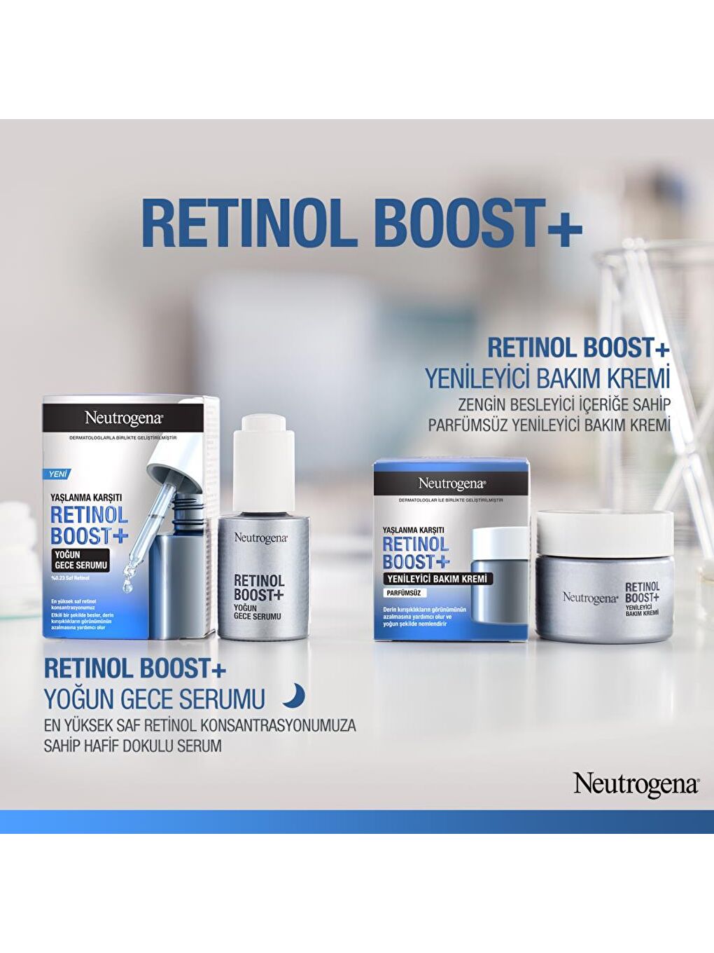 Neutrogena Renksiz Retinol Boost+ Yenileyici Bakım Kremi - 7