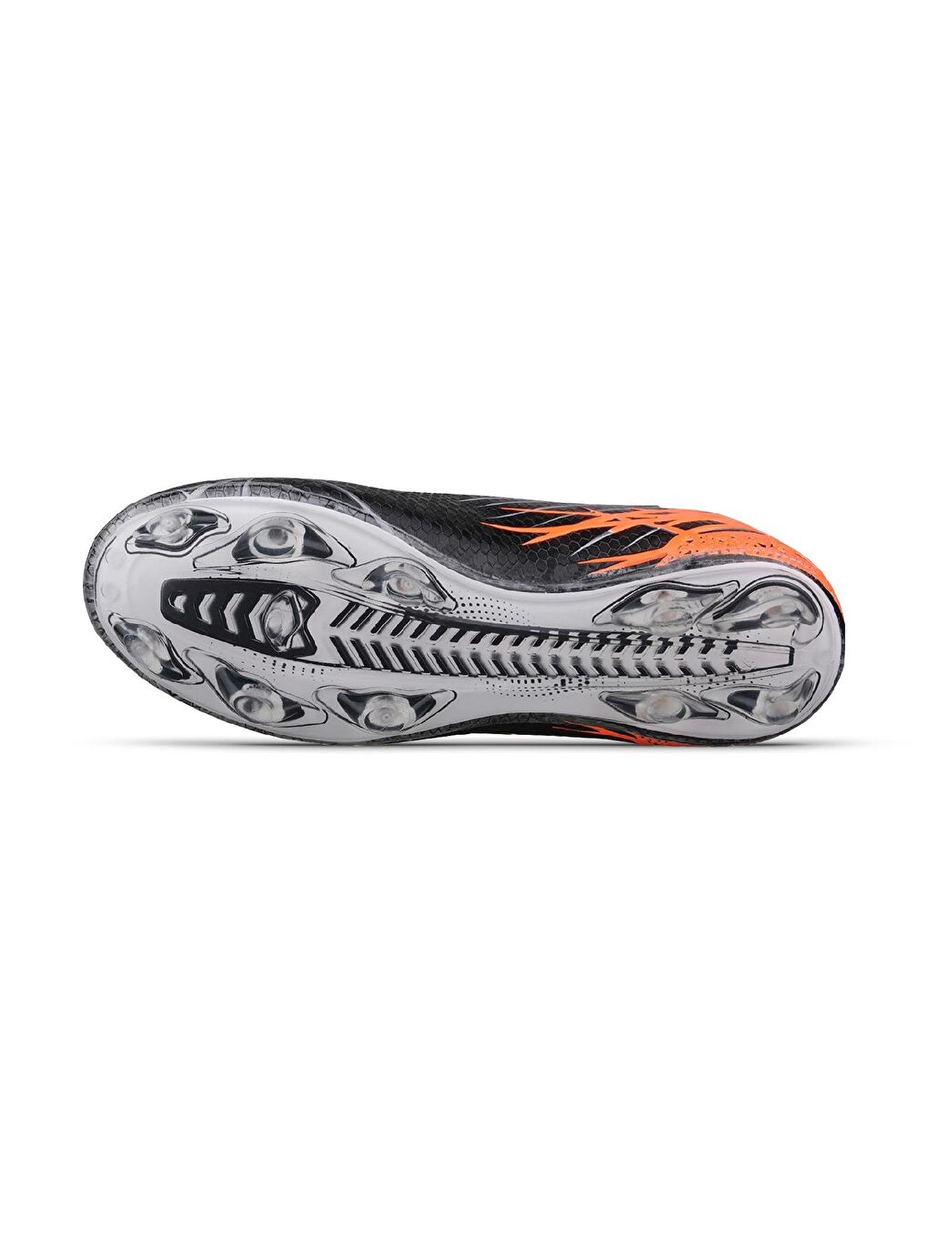Erkek Krampon Futbol Ayakkabısı - Siyah-Turuncu, Performans-3