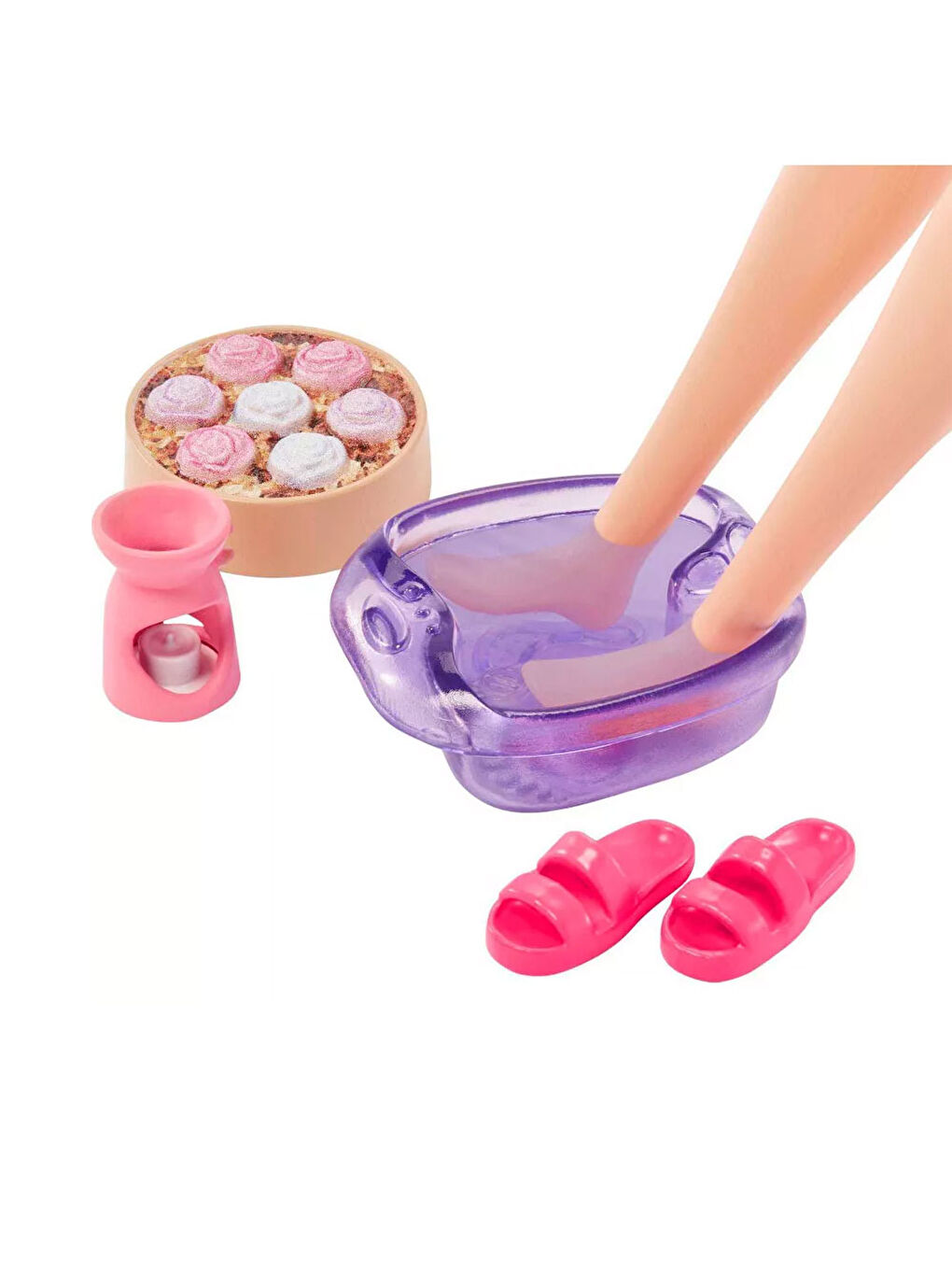 BARBIE Renksiz Wellness nin Spa Günü Bebekleri GKH73-HKT90