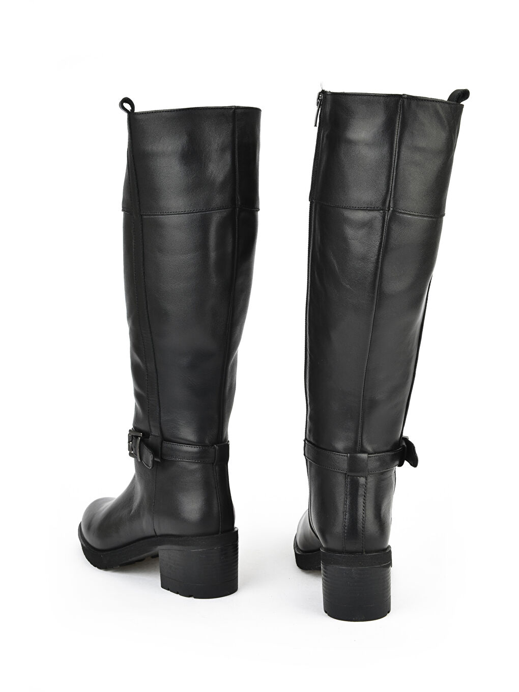 Kadın Hakiki Deri Çizme 15319Z8006 Siyah-2