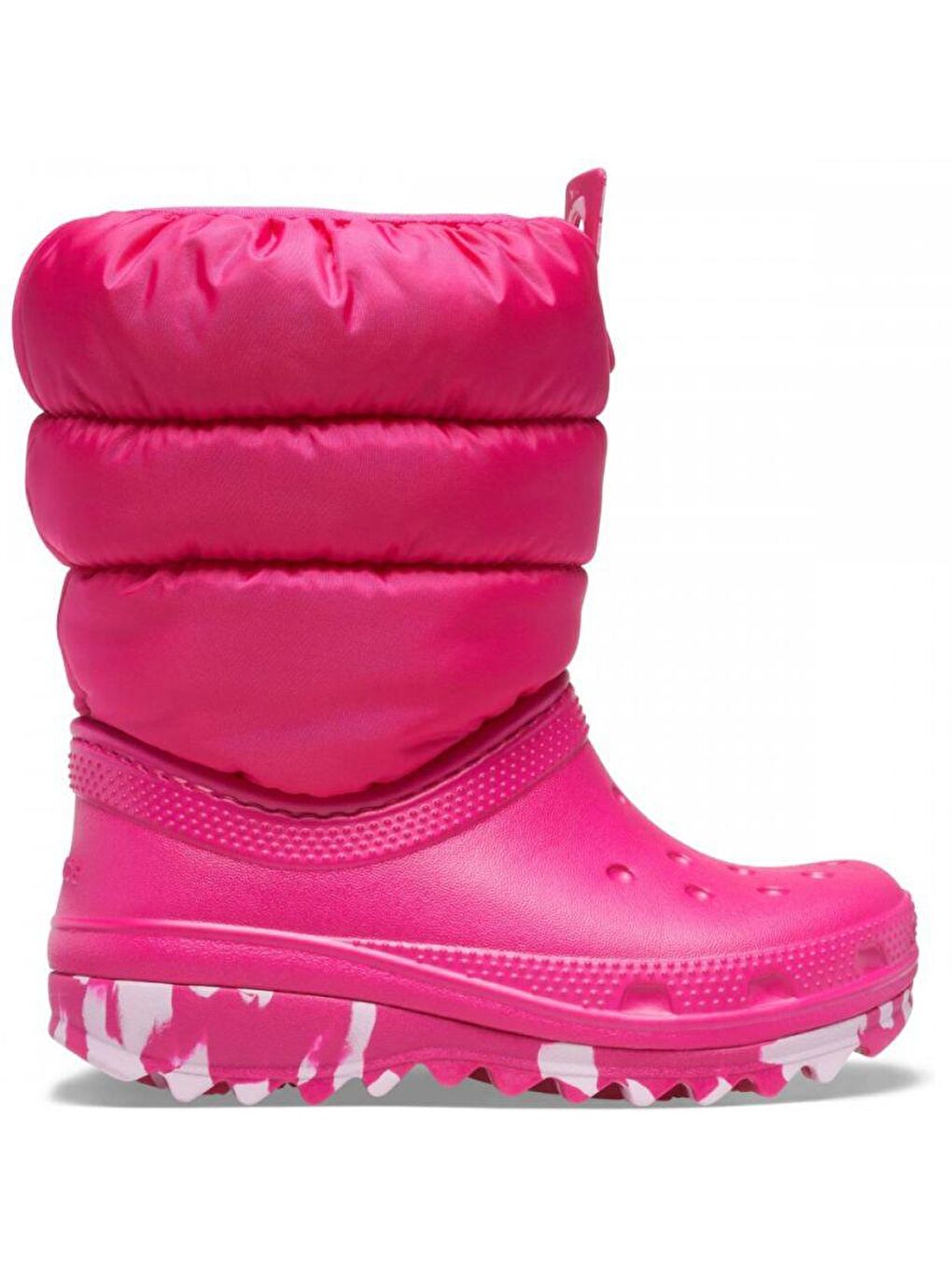 Crocs Pembe Classic Neo Puff Boot Kışlık Bot Pembe 207684-6X0