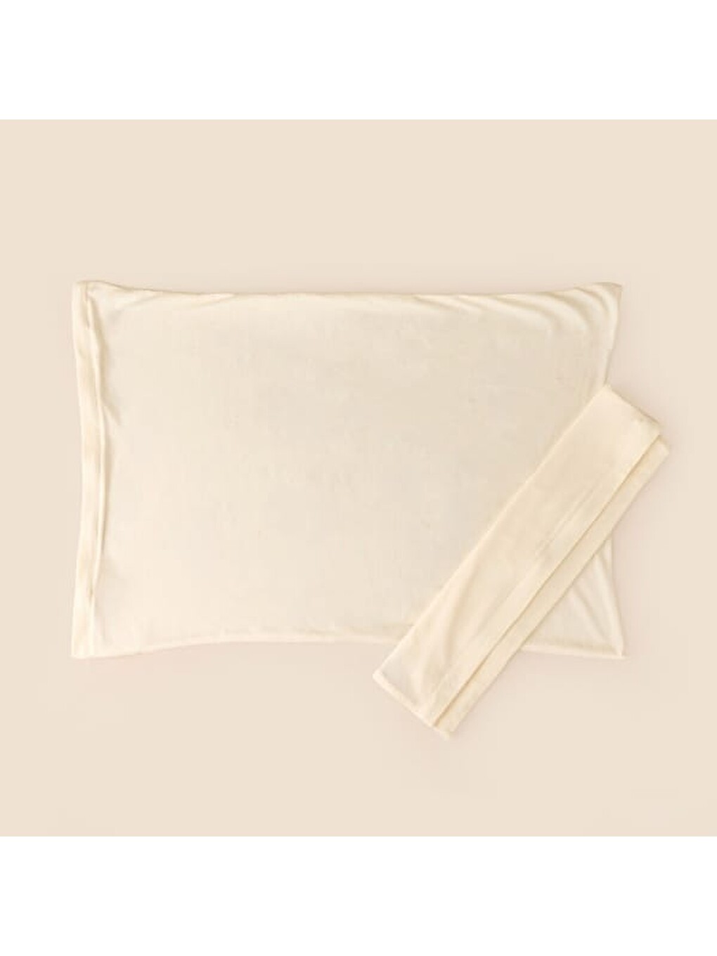 Soft Penye 2'li Yastık Kılıfı - Ekru - 50x70 cm-3
