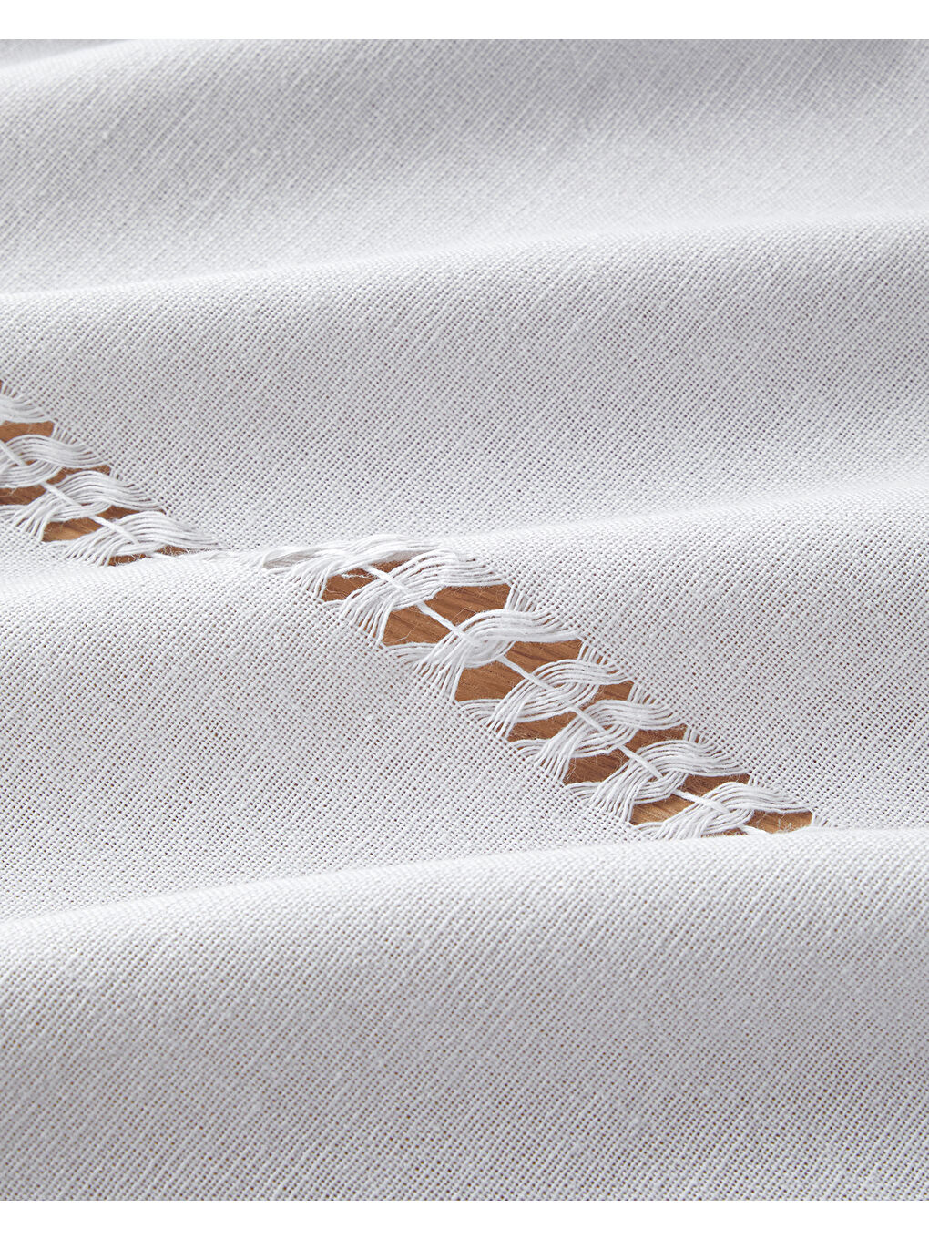 Sortie Pamuk Masa Örtüsü 150x200 cm Beyaz-2