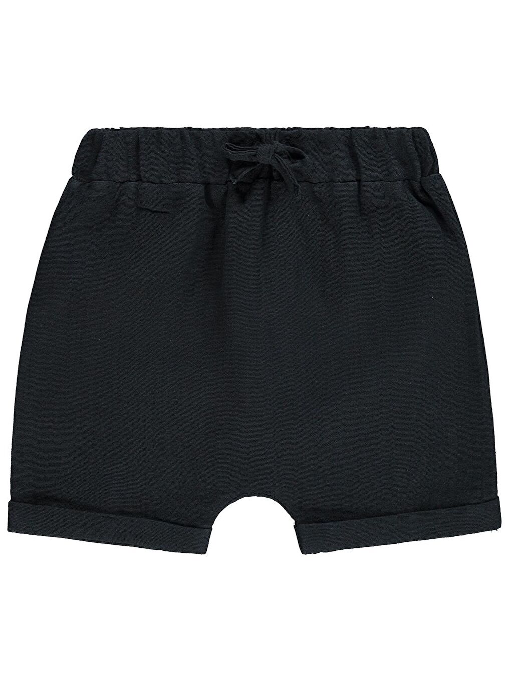 Antrasit Baby Müslin 6-18 Ay Şort - Gri 6-9 Ay-1
