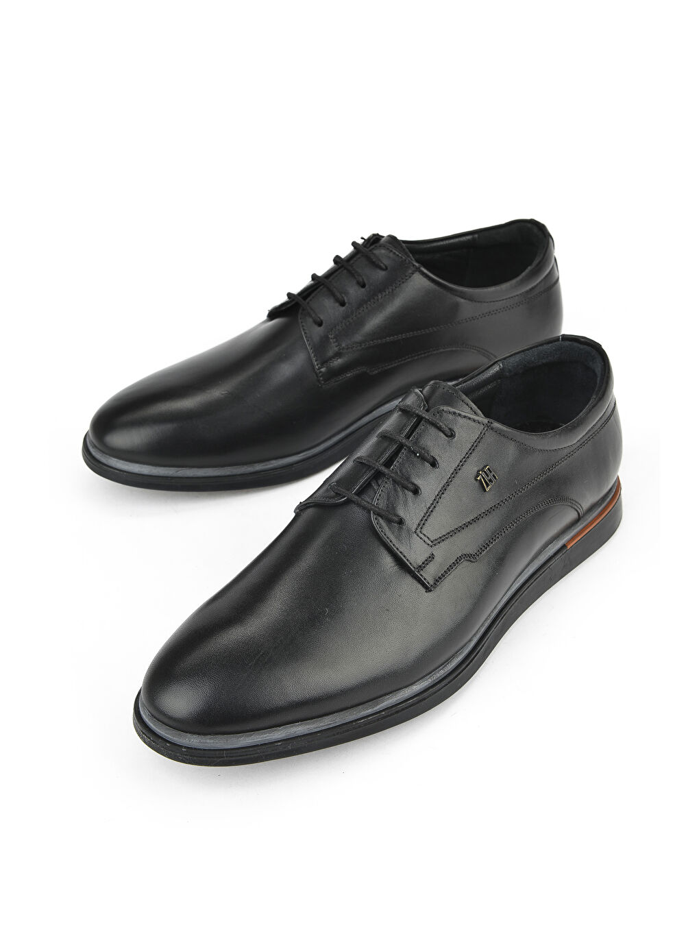 Erkek Hakiki Deri Ayakkabı 151985Z0203 Siyah-4