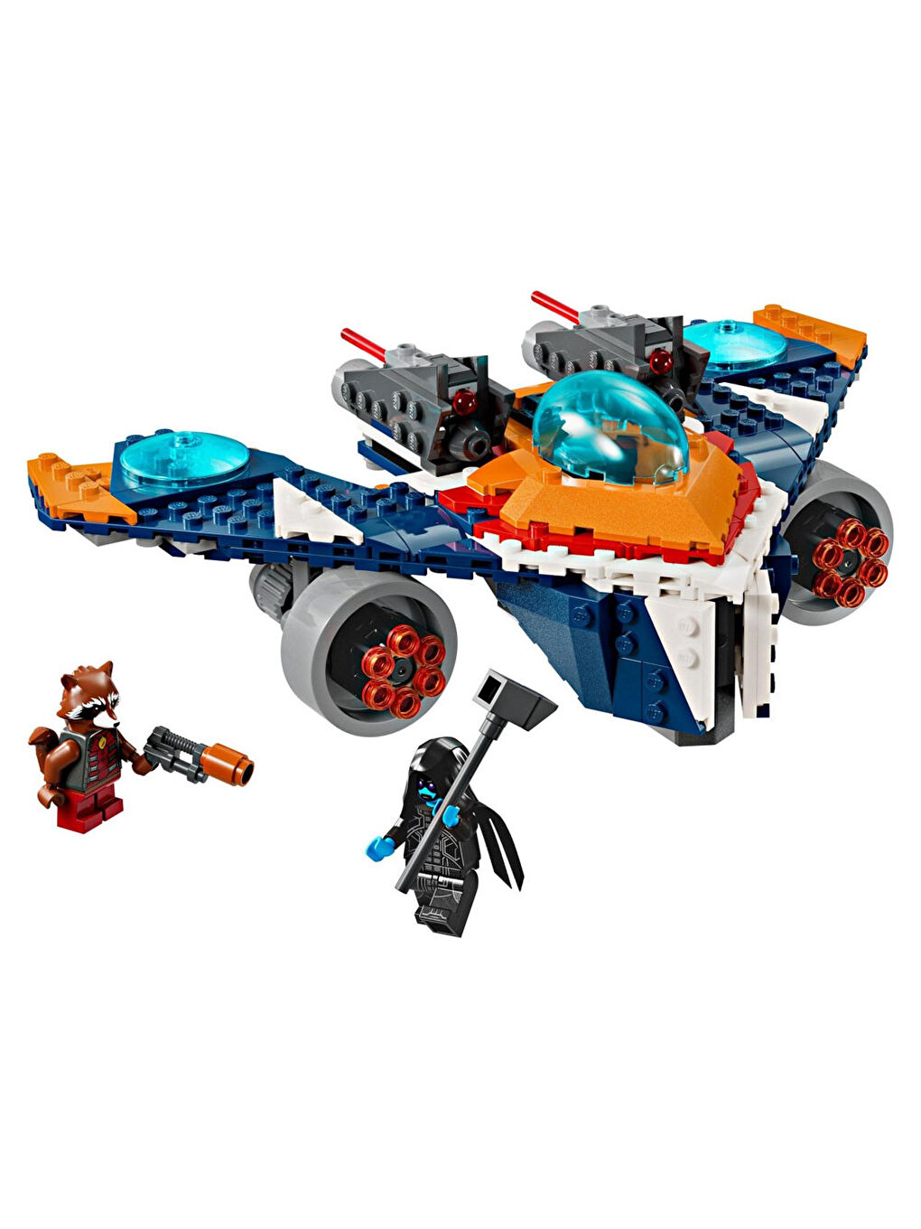 Lego Renksiz Super Heroes Marvel Rocket'İn Warbird Aracı Ronan’A Karşı 76278 - 2