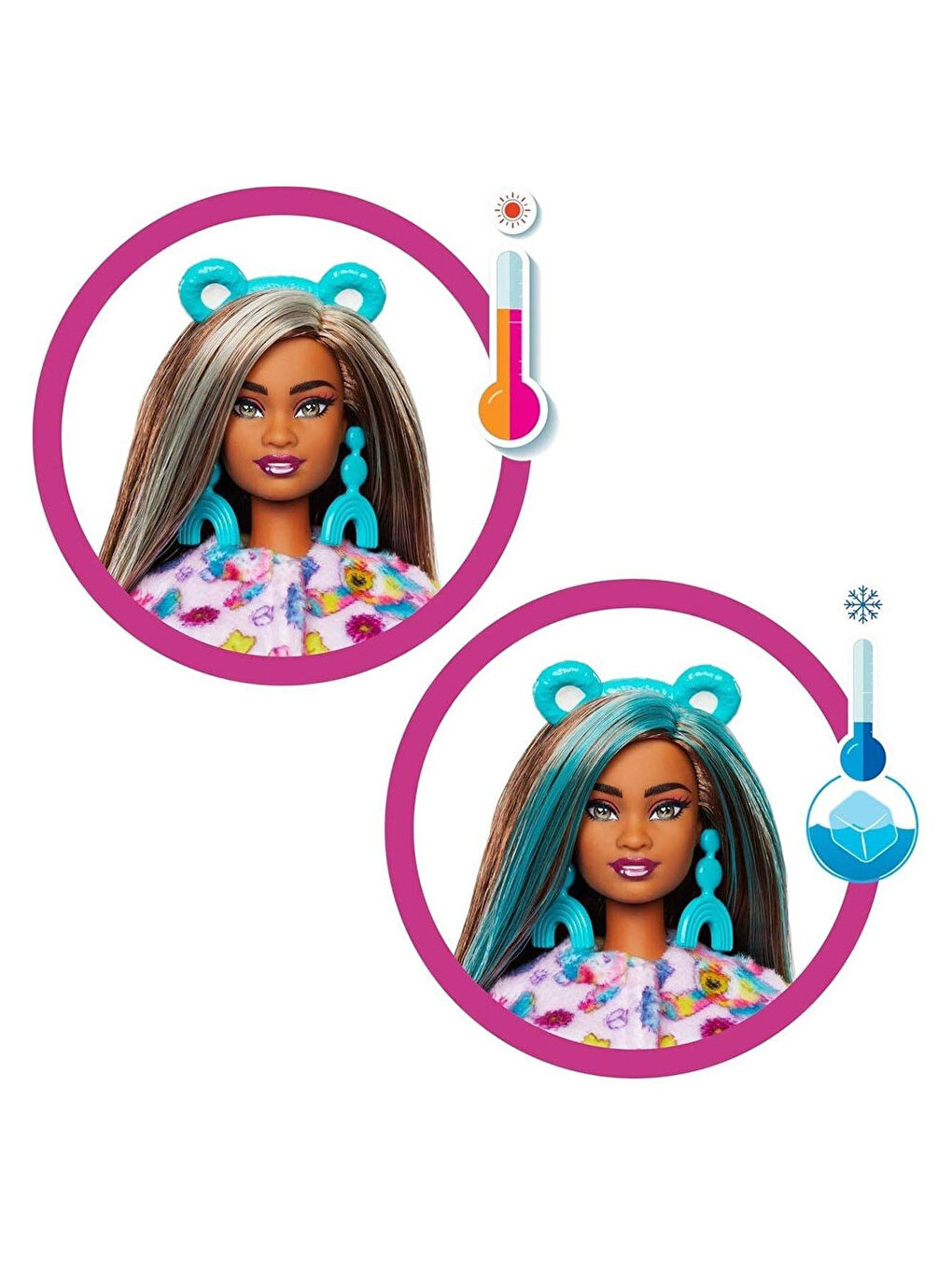 Barbie Cutie Reveal Care Bear Serisi Bebek 2 Seri JFV59-JFV62-2