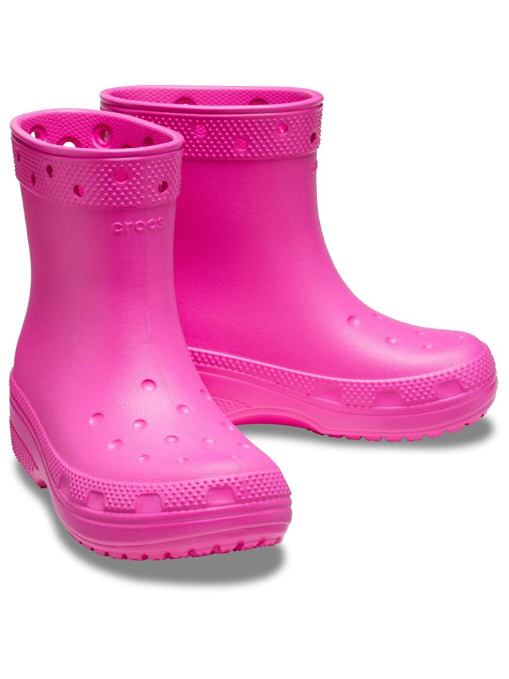 Crocs Pembe Classic Boot Çocuk Yağmur Botu 208544-6UB Pembe - 1