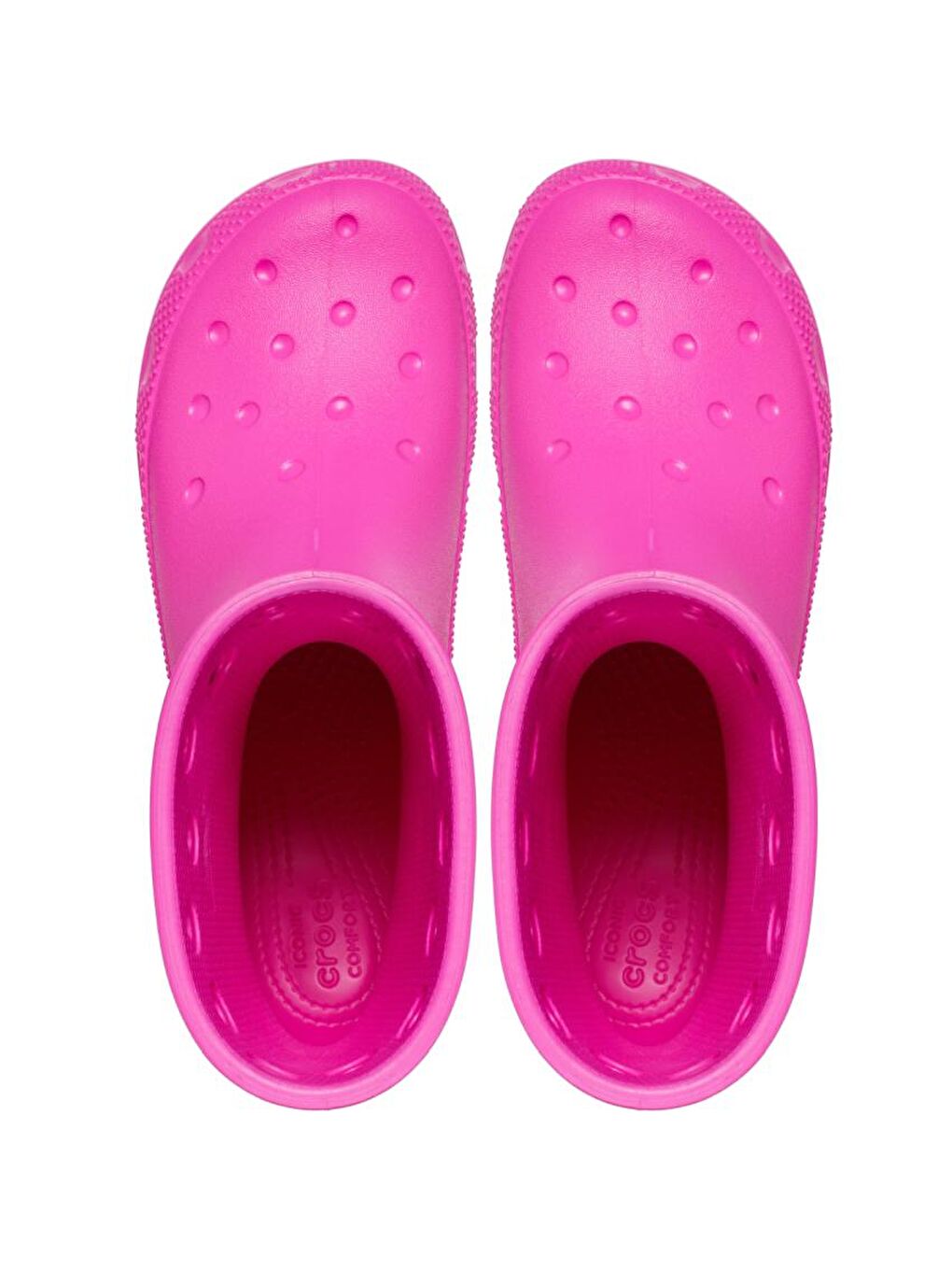 Crocs Pembe Classic Boot Çocuk Yağmur Botu 208544-6UB Pembe - 2