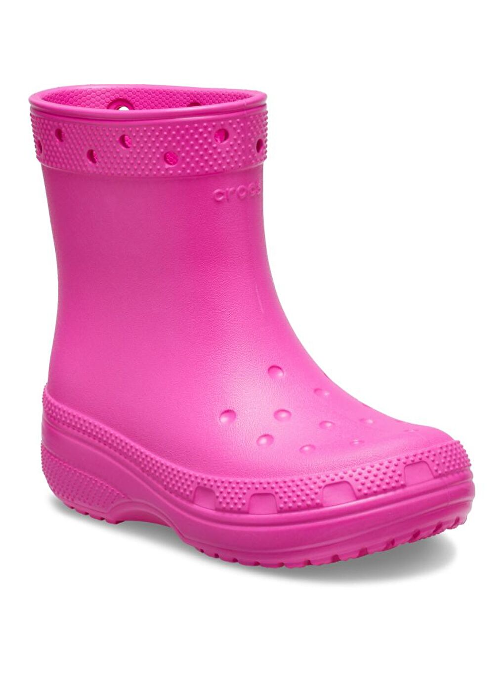 Crocs Pembe Classic Boot Çocuk Yağmur Botu 208544-6UB Pembe - 4