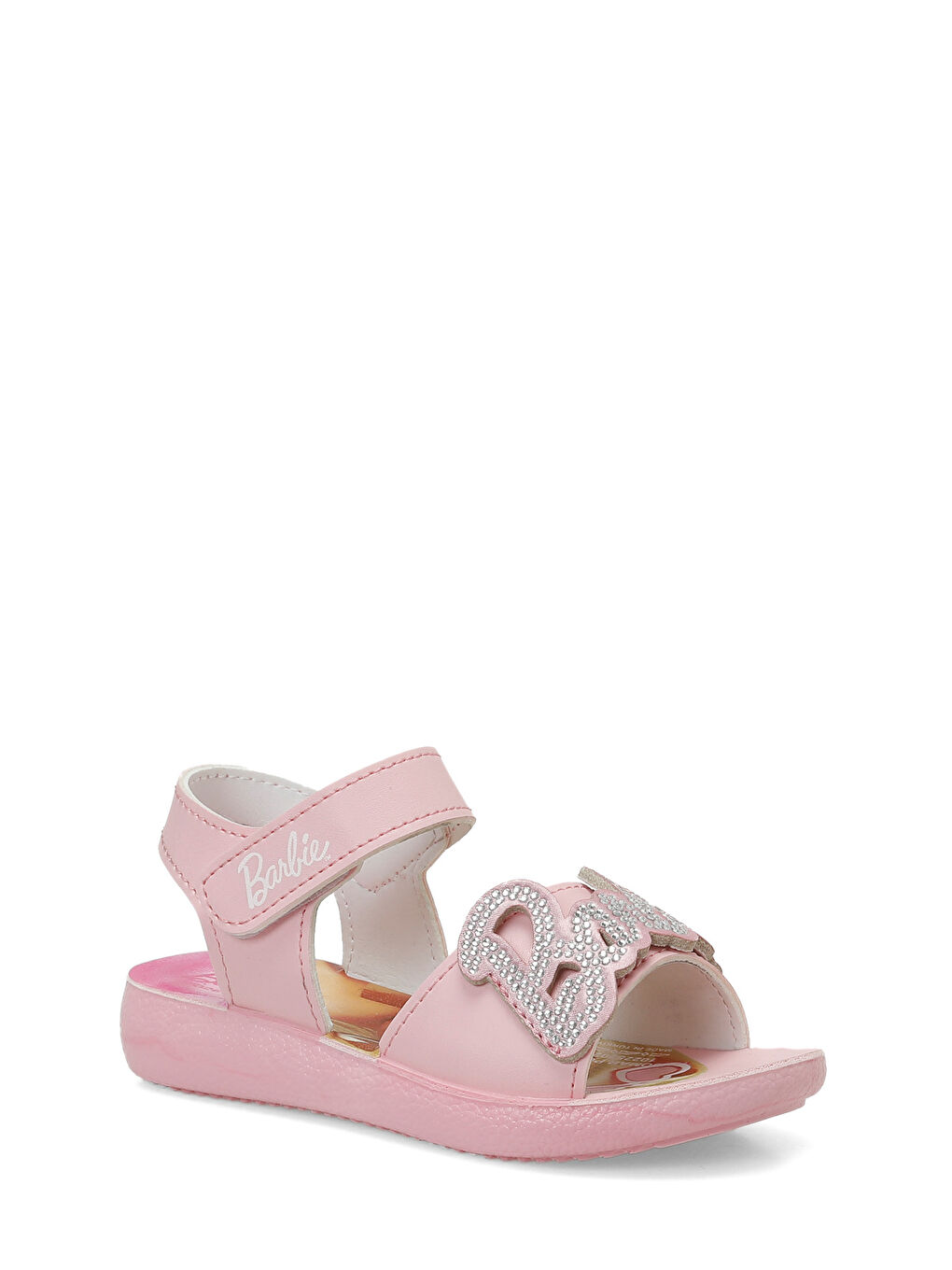 SOMAR.P Pembe Kız Çocuk Sandalet-1