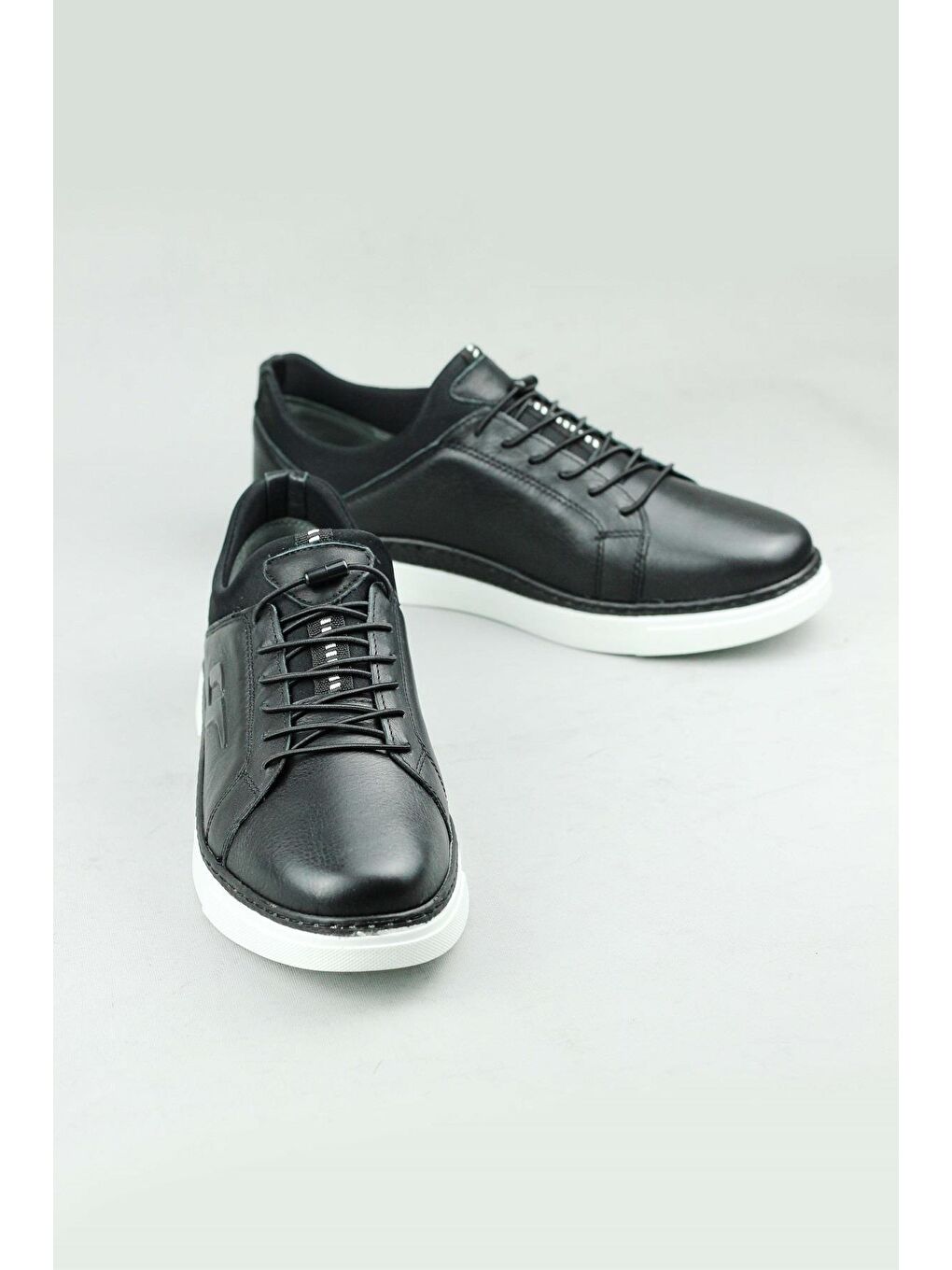 Punto Siyah-Beyaz 346523 Sneaker Erkek - 2