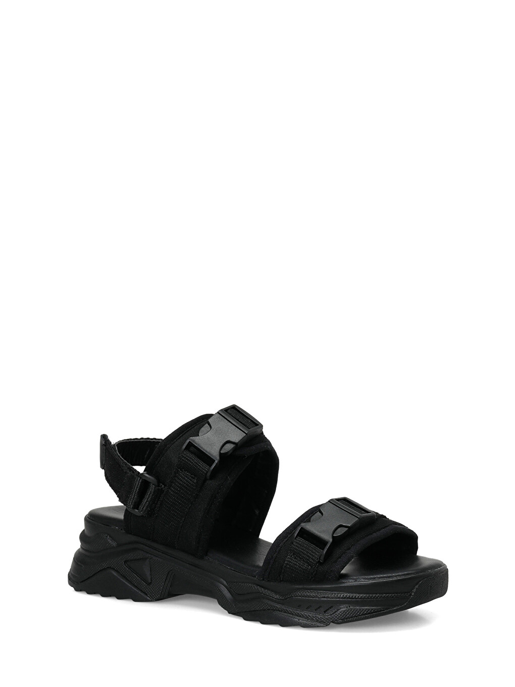 327708.Z Siyah Kadın Spor Sandalet-1