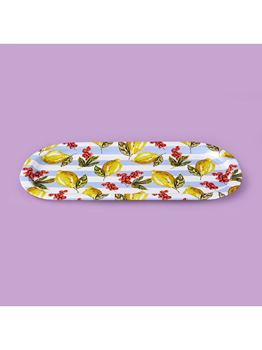 Karışık Limecello Sunumluk Tepsi - Renkli - 34,9x15,9 cm