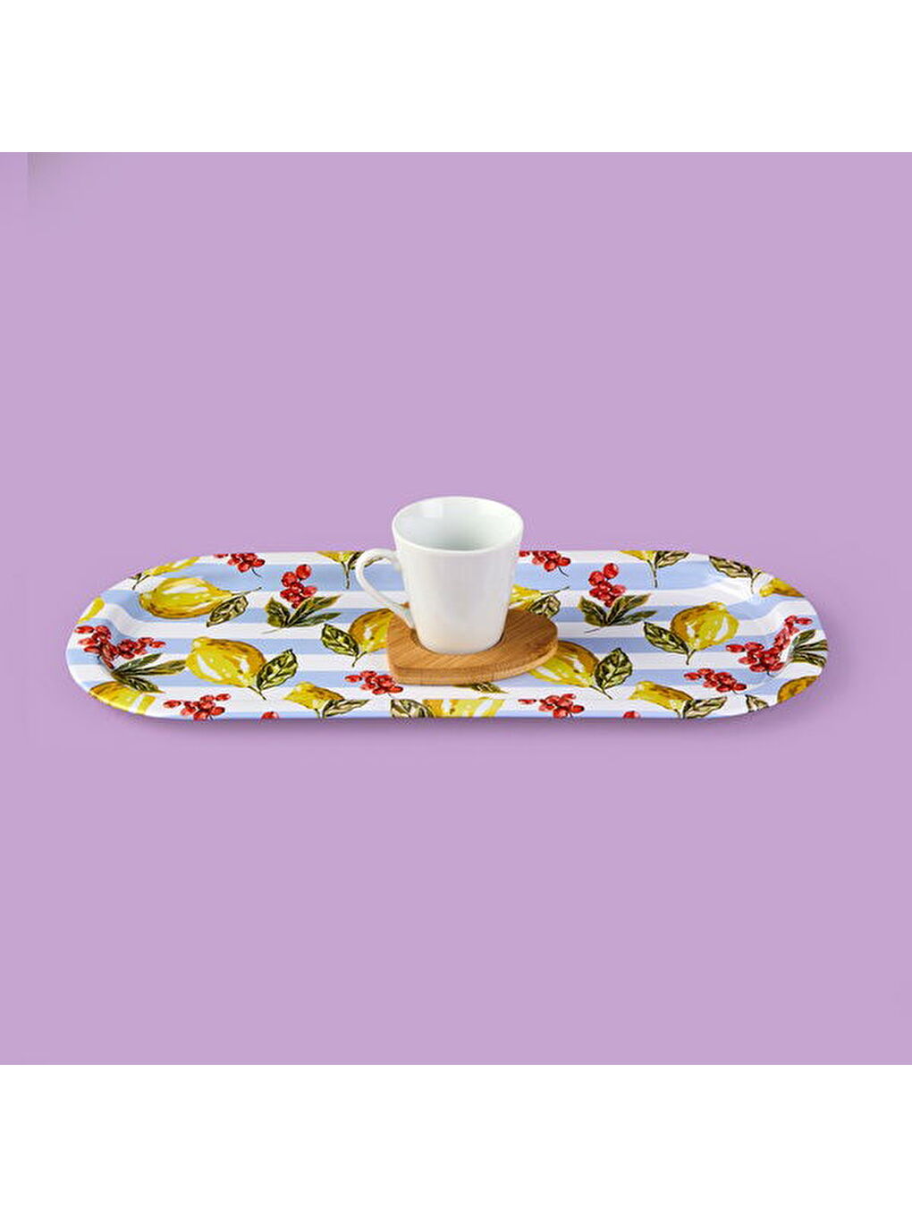 Karışık Limecello Sunumluk Tepsi - Renkli - 34,9x15,9 cm-1