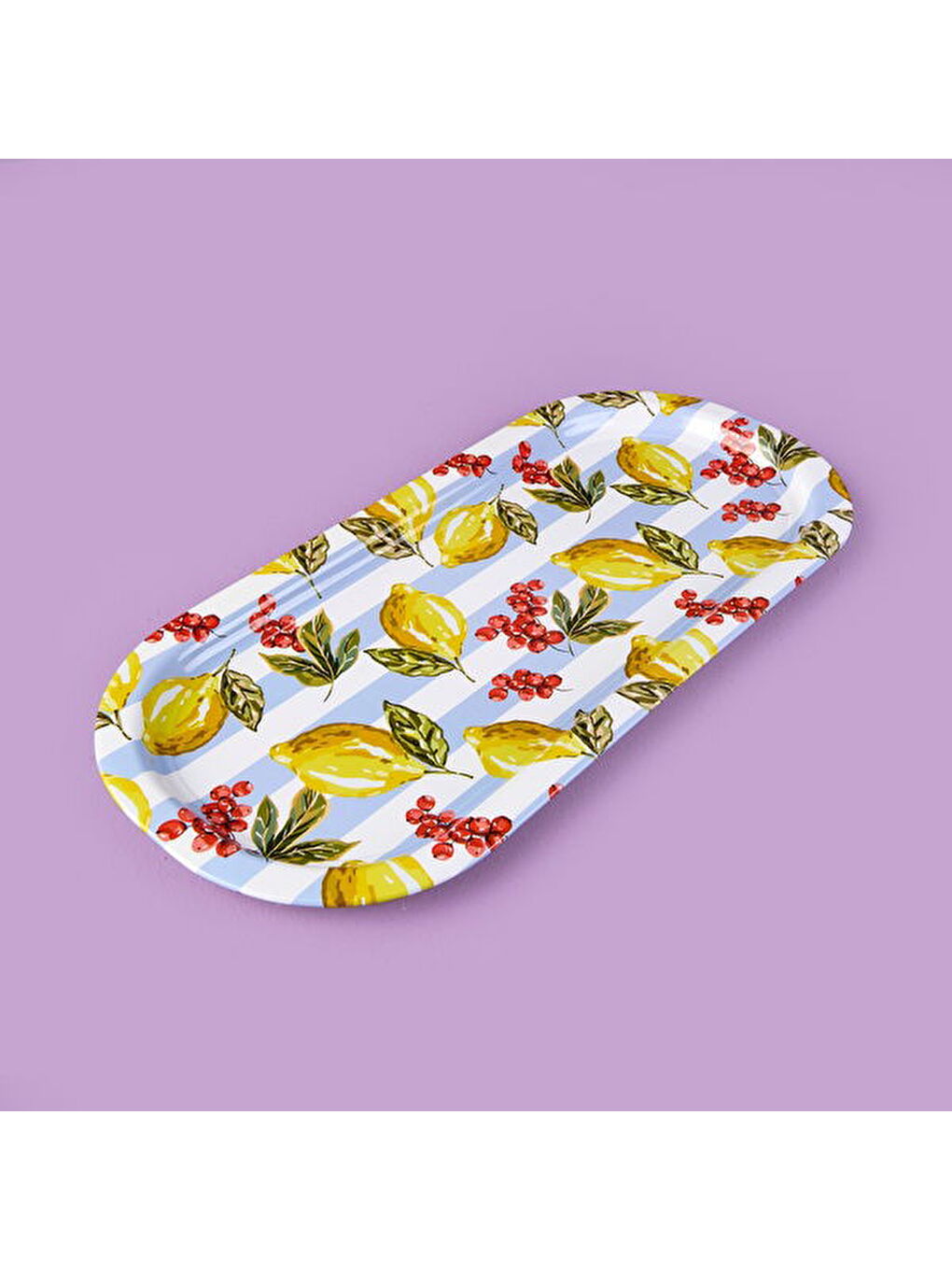 Karışık Limecello Sunumluk Tepsi - Renkli - 34,9x15,9 cm-3