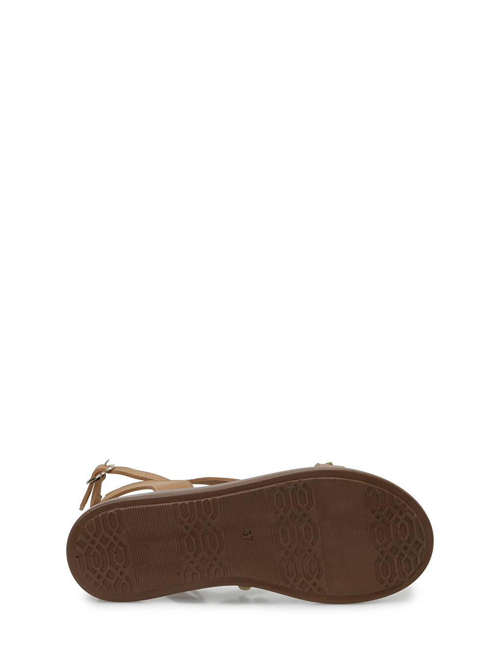 Kahverengi 26S-3016 Taba Kadın Sandalet-5